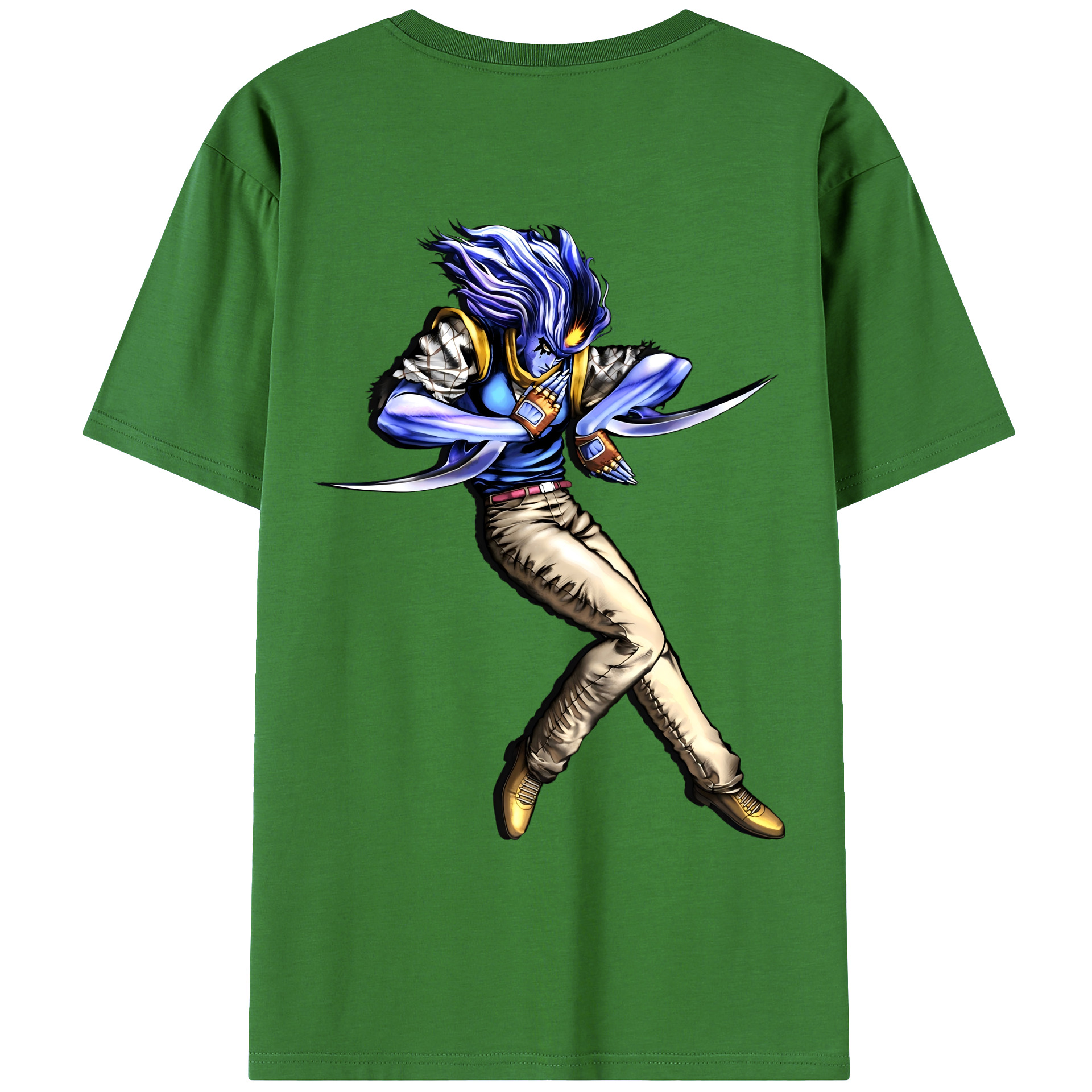 （画像用） ジョジョの奇妙な冒険 JoJo's Bizarre Adventure レディース半袖Tシャツ(バックプリント)